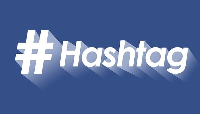 What is the purpose of a hashtag?
