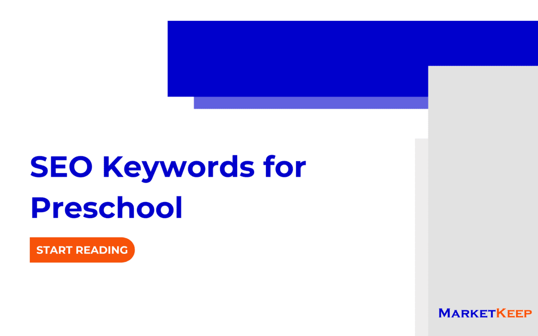 SEO Keywords for Preschool