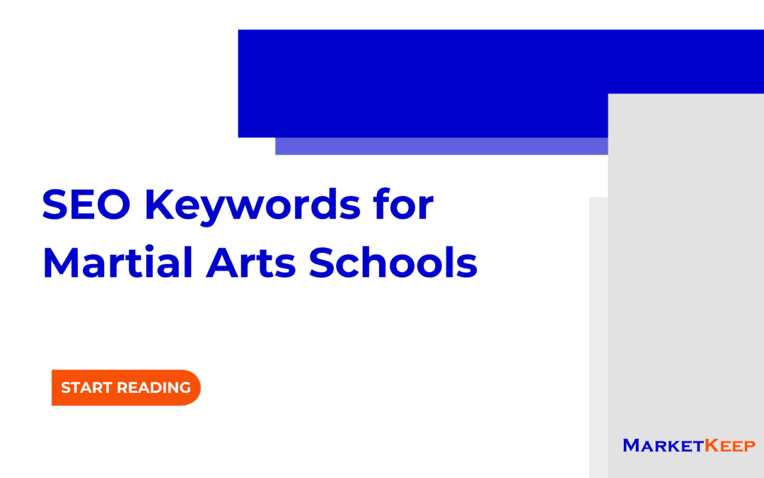 SEO Keywords for Martial Arts Schools