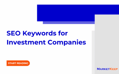 SEO Keywords for Investment Companies