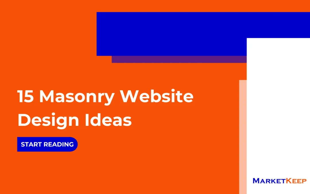 15 Masonry Website Design Ideas for Small Business Owners