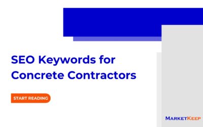 SEO keywords for Concrete Contractors