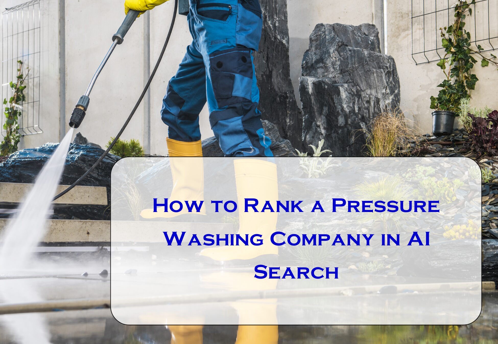 How to Rank a Pressure Washing Company in AI Search