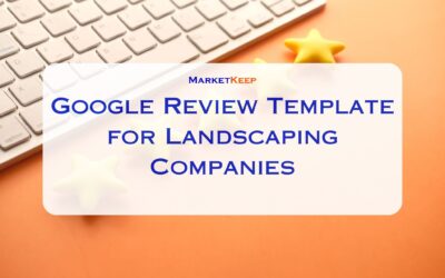 Google Review Template for Landscaping Companies