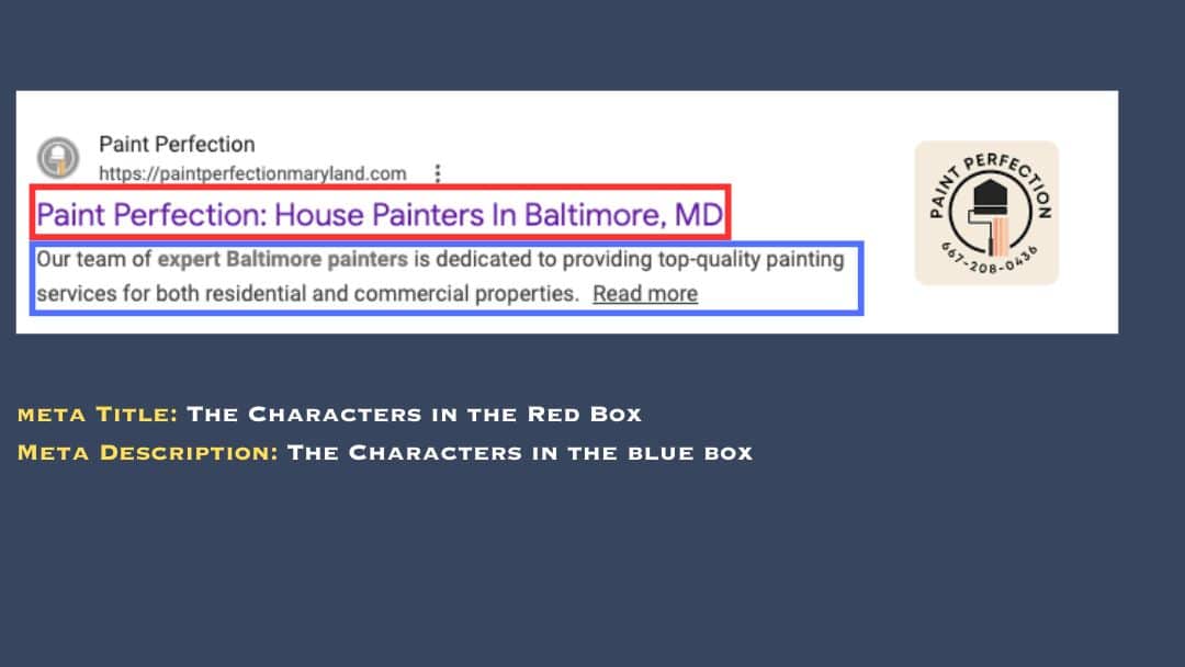 paint perfection serp result